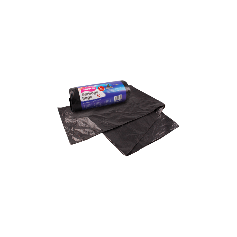 Pytle na odpad 60l HDPE 50ks, Niteola