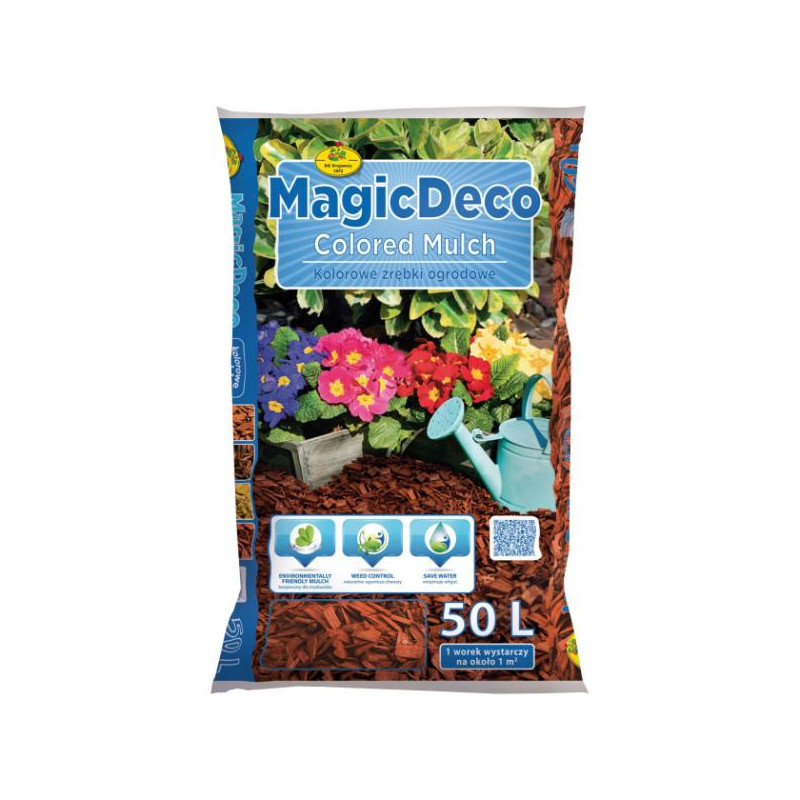 Mulčovacia kôra oranžová, 50L, MagicDeco