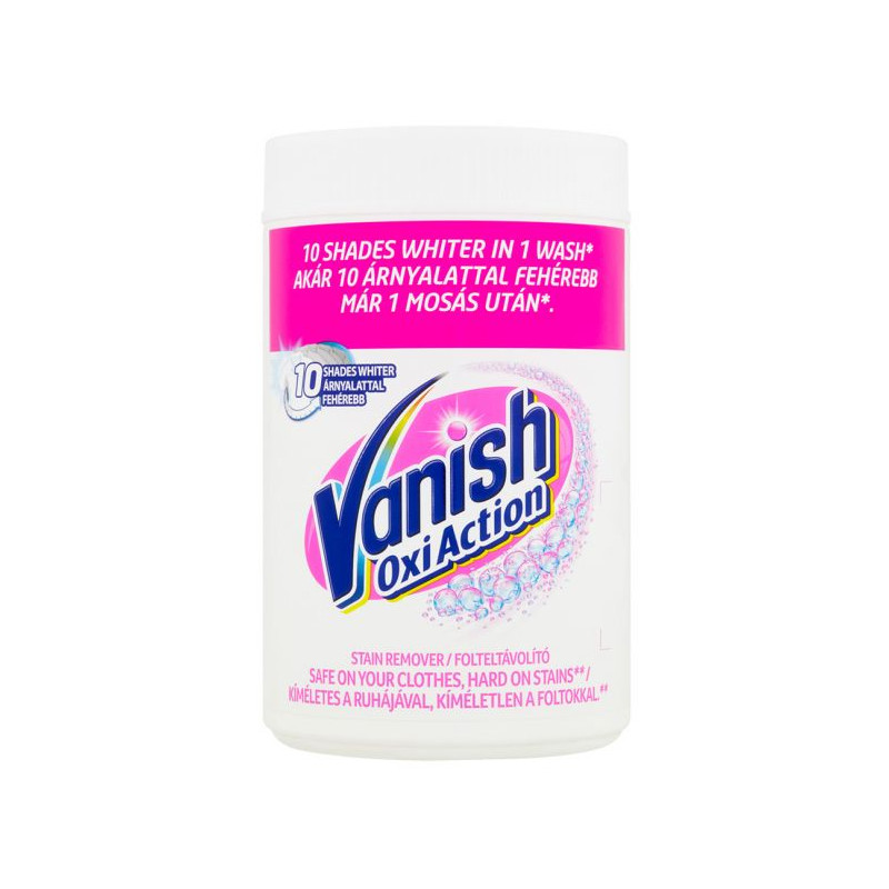 VANISH Oxi Action prášok na bielenie a odstránenie škvŕn 625 g