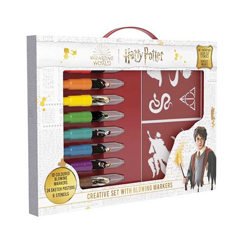 Kreatívny set s fúkacími fixkami Harry Potter, Jiri Models