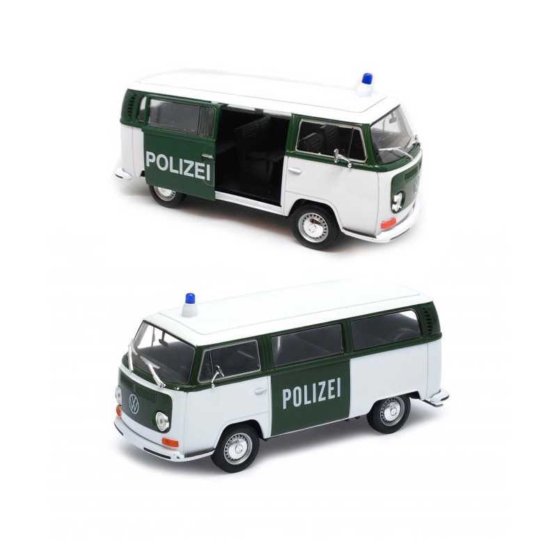 1:24 1972 VW Bus T2 Police, Welly