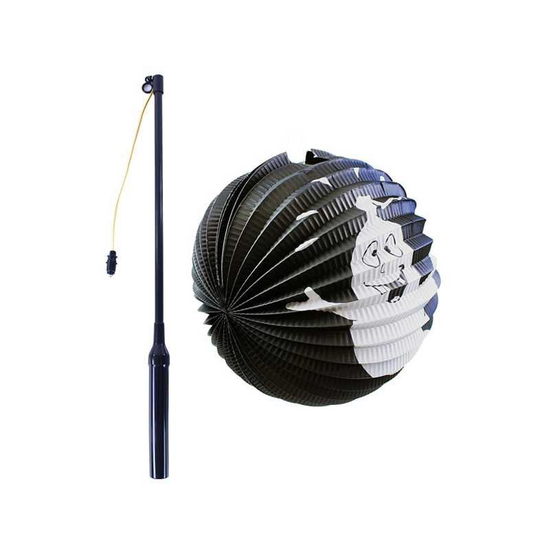 Lampion duch Halloween se svítícím hůlkou