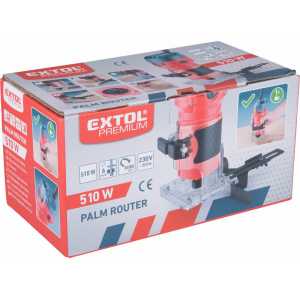 Frézka ohraňovacia jednoručná 500W, Extol premium 8893311