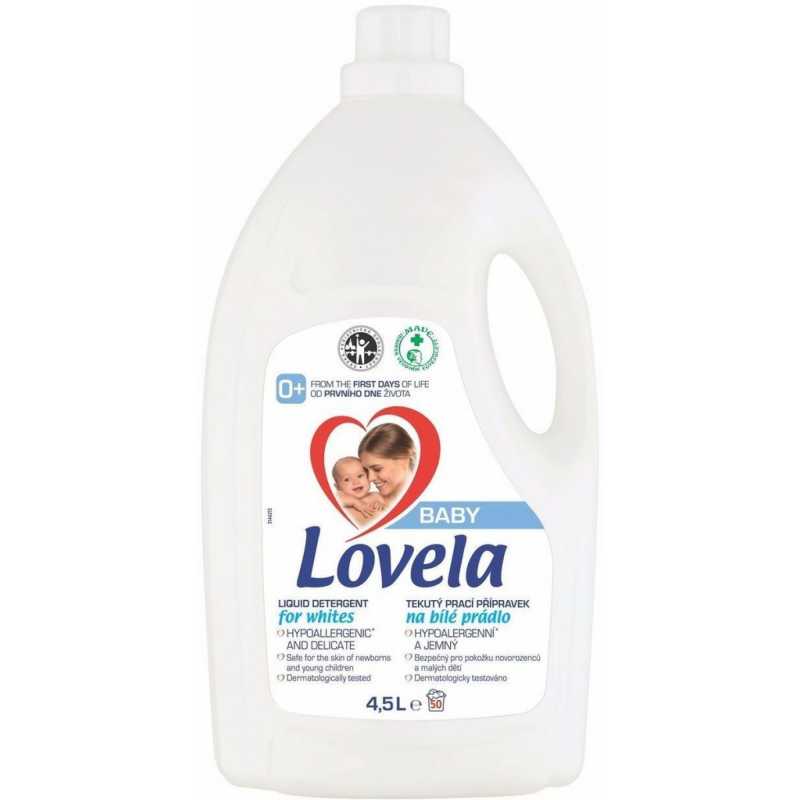 Lovela Baby Biele prádlo tekutý prací prípravok 4,5 l