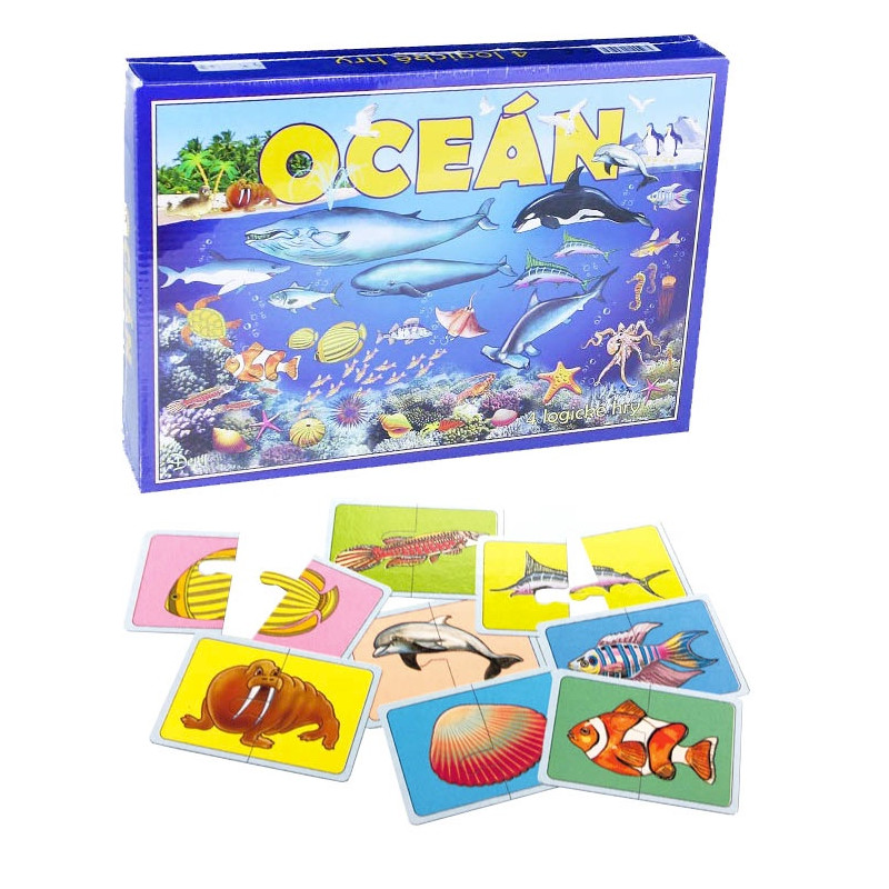 Dětská hra OCEÁN 4 logické hry.