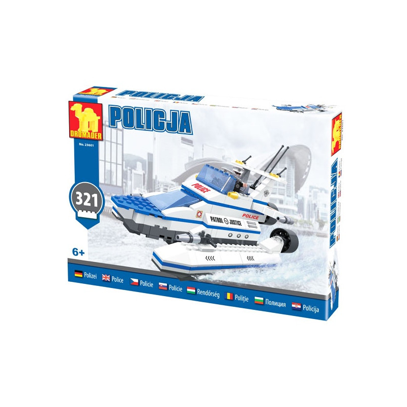 Stavebnica Čln policajný 321 častí