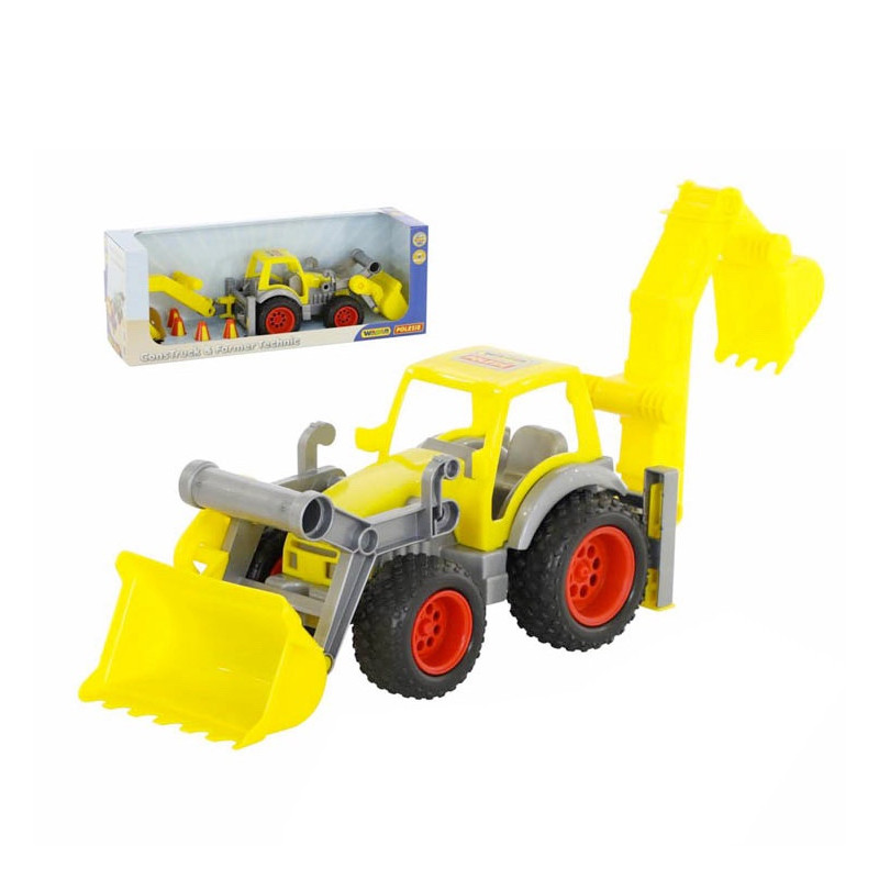 Wader Traktor CT  s lopatou a rýpadlom
