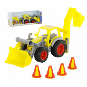 Wader Traktor CT  s lopatou a rýpadlom