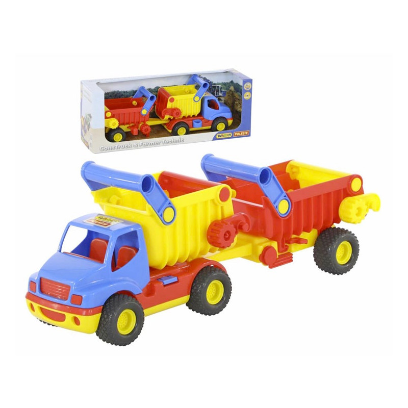 Auto Cons sklápač s prívesom