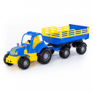 Traktor s přívěsem Macher