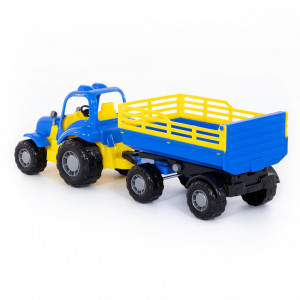 Traktor s přívěsem Macher