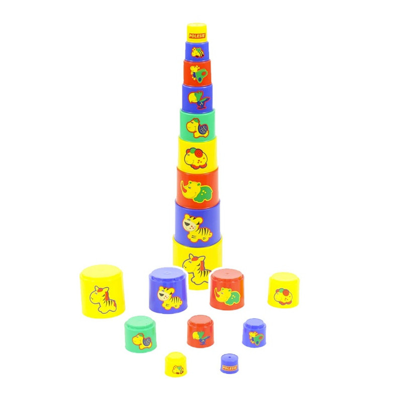 Polesí Pyramida Zvířátka
