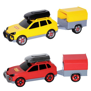 Polesie Auto osobné s prívesom