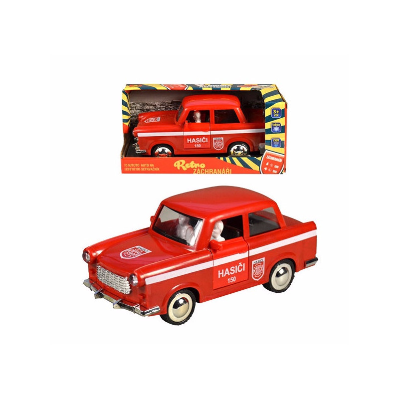 Auto Trabant požární se zvukem