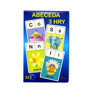 Hra ABECEDA 3v1