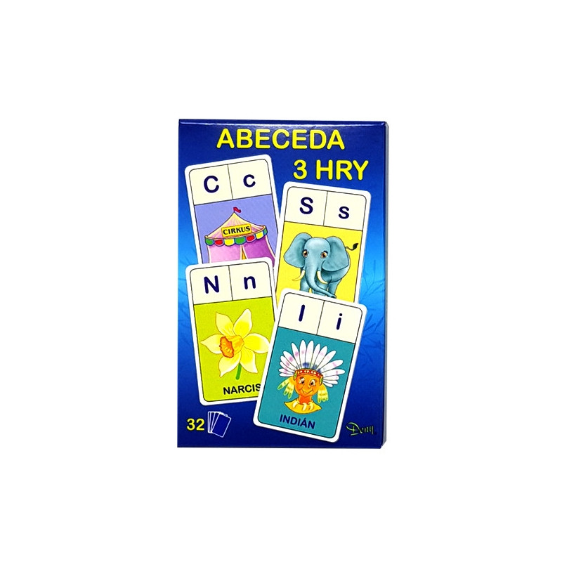 Hra ABECEDA 3v1