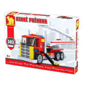 Stavebnica  Auto s plošinou...