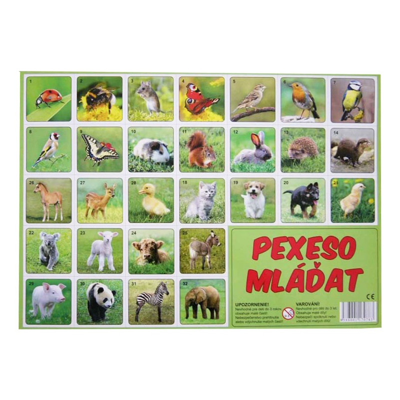 Pexeso mláďátka