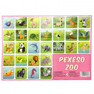 Pexeso ZOO kreslené