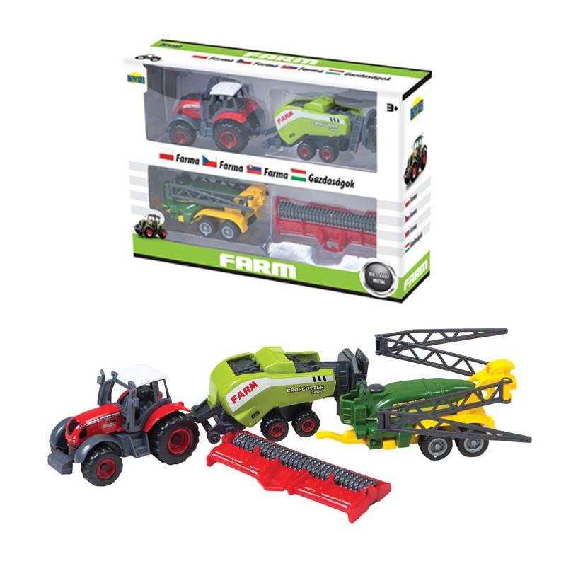 Traktor Farmár kovový