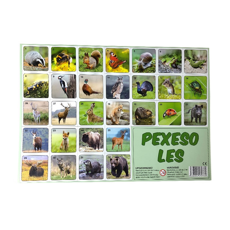 Pexeso Les