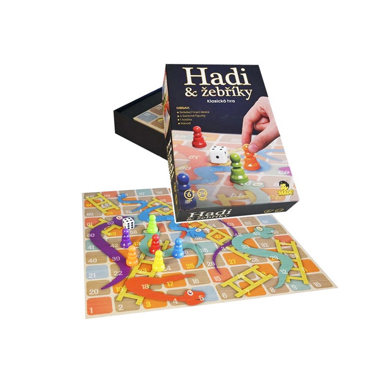 Hra hadi a žebříky