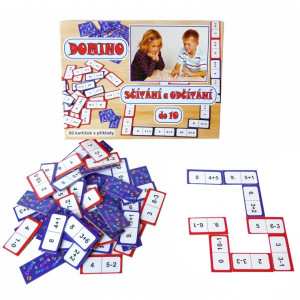 Domino sčítání a odčítání