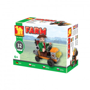 Stavebnica Farma auto 32 častí