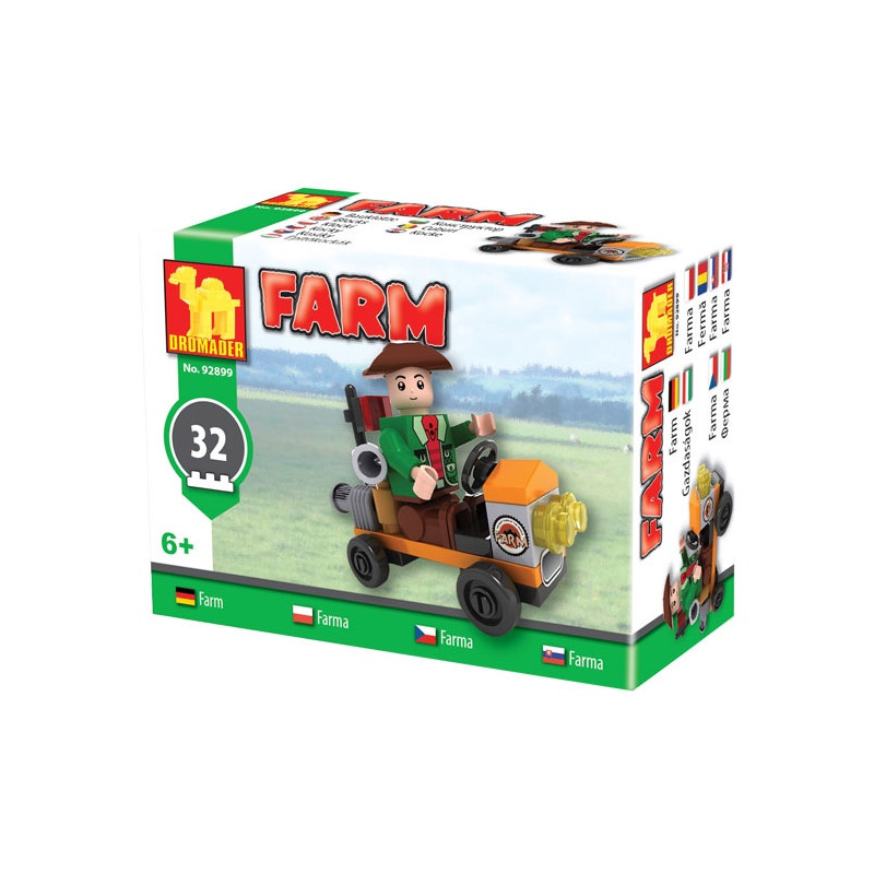 Stavebnica Farma auto 32 častí