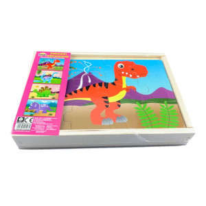 Drevené puzzle - Dinosaury...
