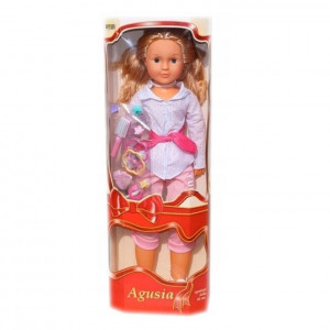 Panenka Agusia 82cm s příslušenstvím