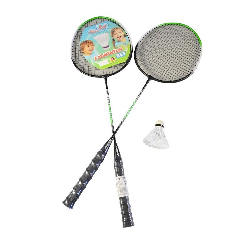 Bedminton set 2 rakety a košík