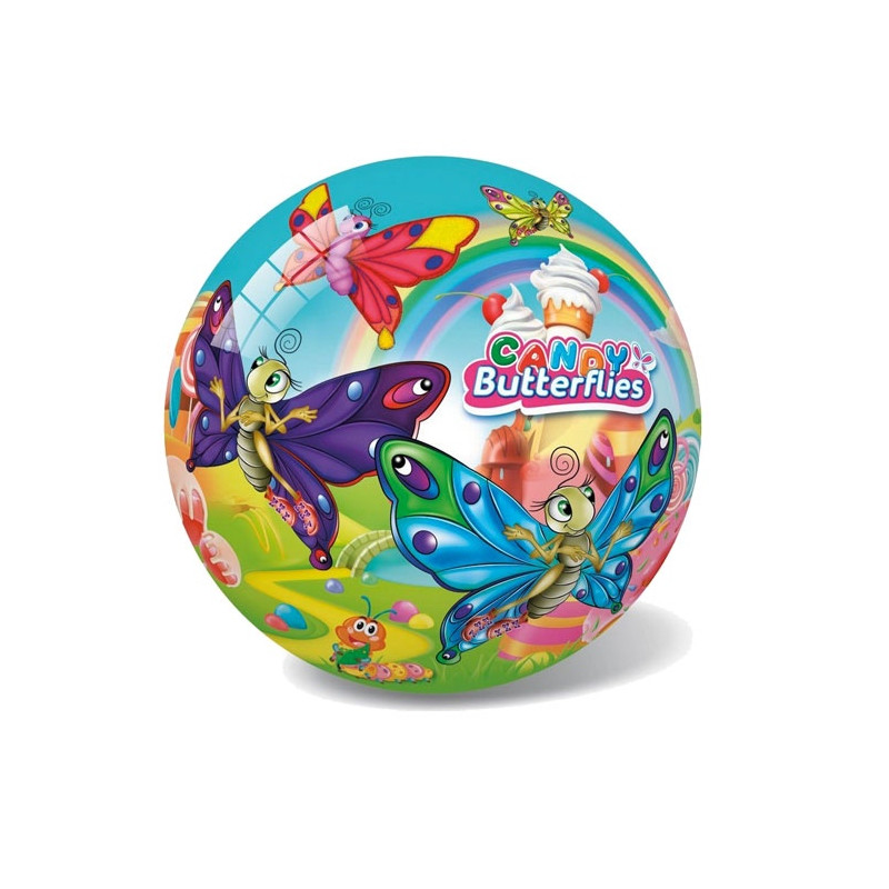 Lopta motýle 23cm