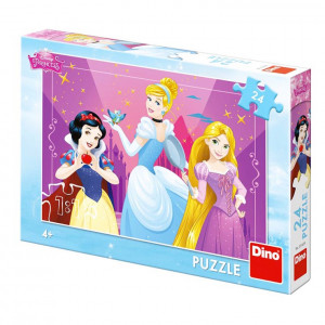 Puzzle Odvážne Princezné 24ks