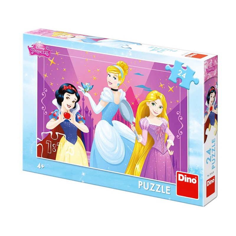 Puzzle Odvážné Princezny 24ks