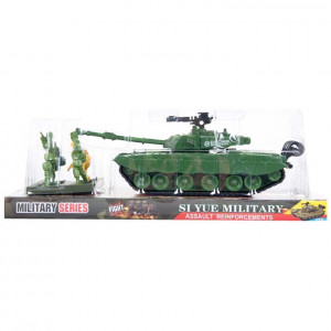 Tank s vojáky