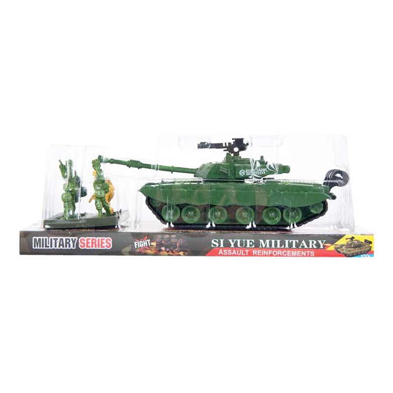 Tank s vojáky