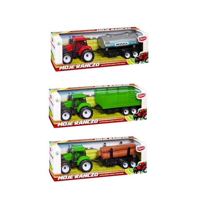 Traktor s prívesom