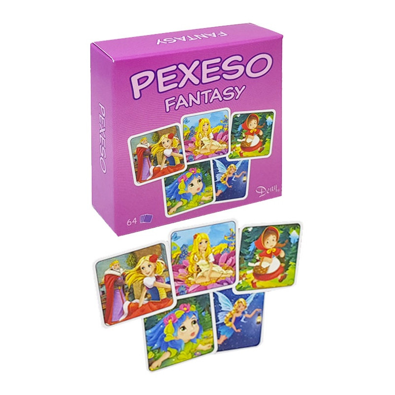 Pexeso Fantasy v krabičke