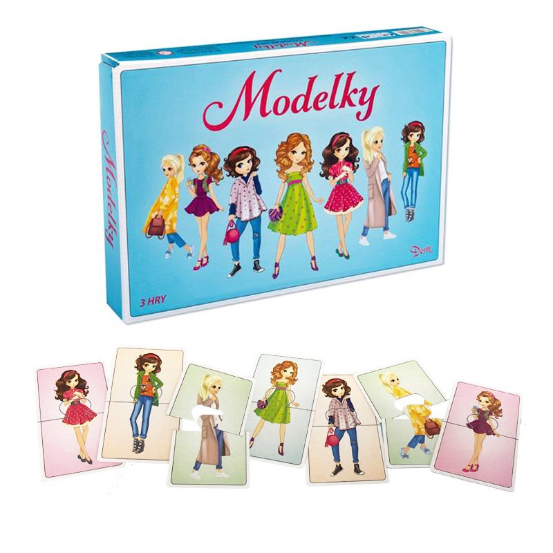 Hra Modelky - 3 logické hry