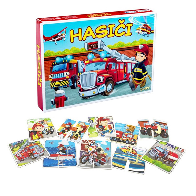 Hra Hasiči - 3 logické hry