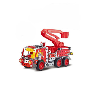 Malý mechanik -  hasičské auto s plošinou