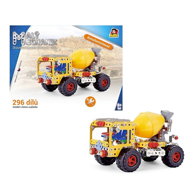 Malý mechanik - auto domíchávač, 296 ks