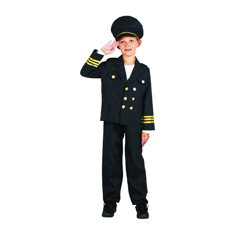 Kostým na karneval - Pilot, 110 - 120 cm