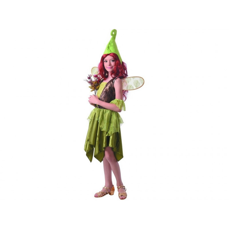 Šaty na karneval - Lesní víla, 120- 130 cm