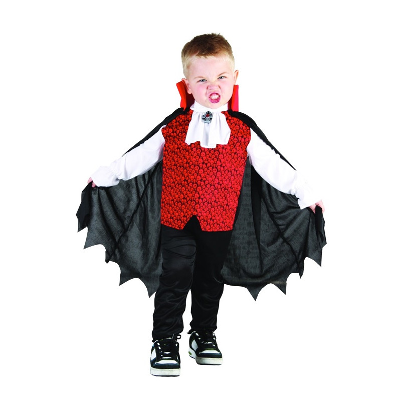 Kostým na karneval - Upír, 80 - 92 cm