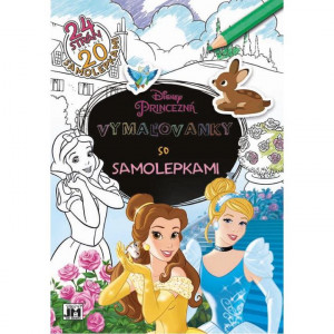 Omaľovánka Disney Princezné...