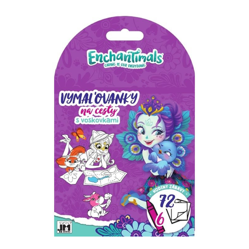 Vymaľovanky na cesty: Enchantimals