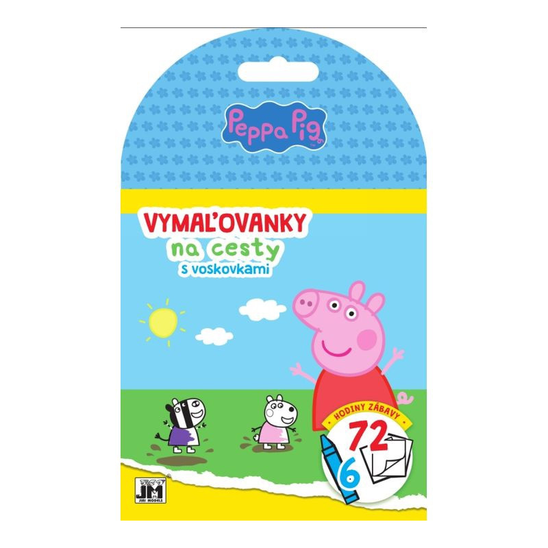 Vymaľovanky na cesty: Prasiatko Peppa
