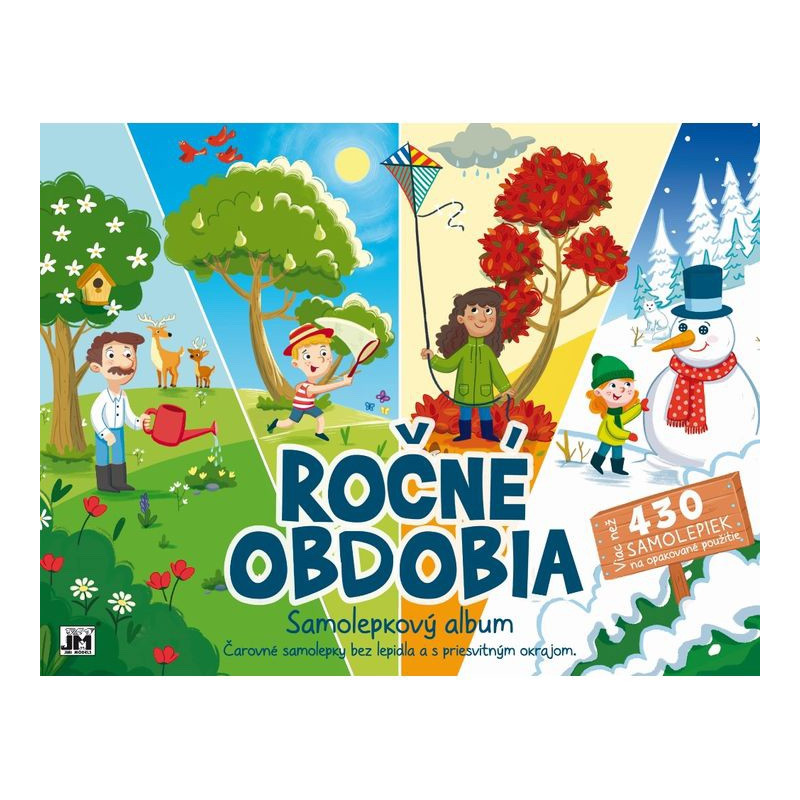 Samolepkový album - Ročné obdobia